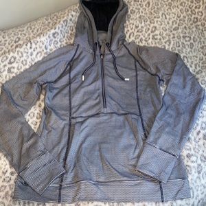 Athleta Striped Hoodie